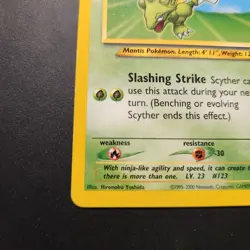 2000 Scyther #45 - Black Star Promo Non-Holo Rare - Pokemon TCG - LP - Image 4
