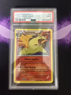 Pokemon TCG Typhlosion Holo Rare Xy Breakthrough 20/162 - Image 1