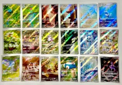 Pokemon 151 AR 18 Cards FULL Complete Set SV2a 166-183/165 Japanese cards NM - Image 1