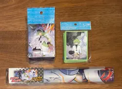 Pokemon Official Playmat & Deck Shield & Deck Case N Reshiram Zekrom Japanese - Image 1