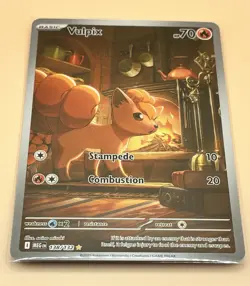 Vulpix 138/132 – Mega Evolution Illustration Rare- Near Mint - Pokemon TCG - Image 3