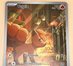 Vulpix 138/132 – Mega Evolution Illustration Rare- Near Mint - Pokemon TCG - Image 4