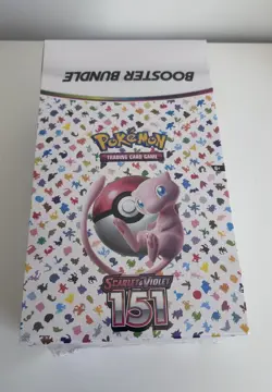 Pokemon 151 SV3.5 Booster Bundle Display Factory Sealed Case W/TINY TEAR - Image 1