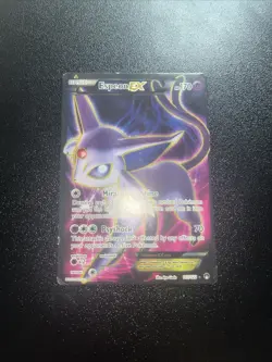 Espeon EX Full Art Ultra Rare Pokemon Card 117/122 Breakpoint - Image 1