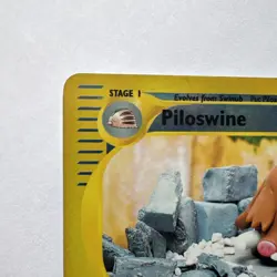 Pokemon TCG Skyridge Piloswine Reverse Holo Card 24/144 2003 LP - Image 3