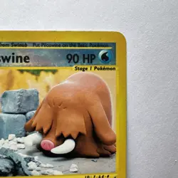Pokemon TCG Skyridge Piloswine Reverse Holo Card 24/144 2003 LP - Image 4