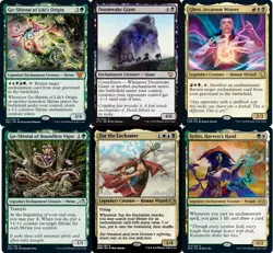 EDH Shrine Deck - MTG Magic Go-Shintai Commander - Ghen, Arcanum Weaver - NM - Image 1