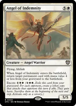 MTG Outlaws of Thunder Junction Commander - Angel of Indemnity - Image 1