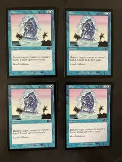 4x Snap x4 - Urza's Legacy - MTG Magic - (2)LP, (2) NM Playset - Image 1