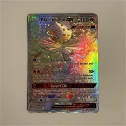 Pokemon Blacephalon GX Secret Rare SM-Lost Thunder 219/214 Holo English - Image 1