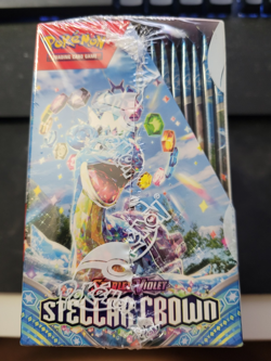 Pokemon Scarlet & Violet Stellar Crown Booster Box Sealed - Image 4