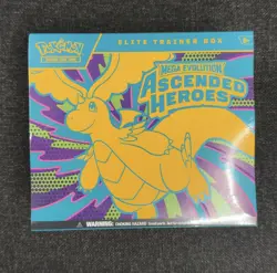 Pokemon TCG: Ascended Heroes Elite Trainer Box (ETB) ✅New & Sealed ✅ SHIP TODAY! - Image 1