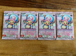 One Piece TCG EB-01 Memorial Collection 4x Booster Sealed English - Image 1