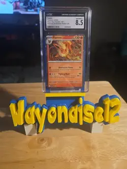 Flareon - 167 (Cosmos Holo) 167 Sv: Scarlet & Violet Promo Cards Holo CGC 8.5 - Image 1