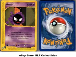 2002 Pokemon, Expedition, #109/165 Gastly, Common (b) - Image 1