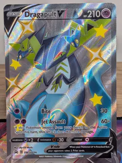 DRAGAPULT V SWSH096 PROMO SWSH BLACK STAR POKEMON NM - Image 1
