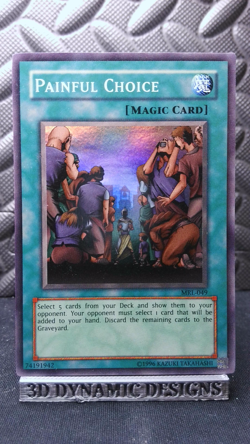 | Yugioh Painful Choice MRL-049 Super Rare Magic Ruler LP 🔥 | - Image 1