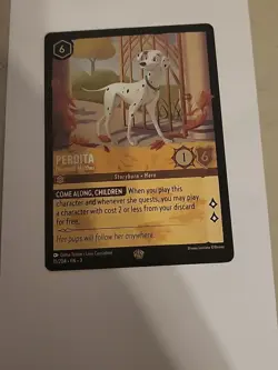 Disney_lorcana TCG Perdita #15/204 Cold Foil Into the Inklands - Image 1