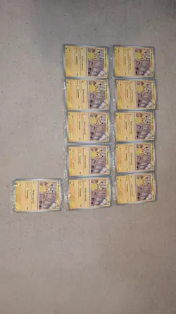 Pikachu At The Museum, Pokemon X Natural History Museum Jumbo Promo Card X11 - Image 1