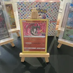 Pokemon TCG Radiant Charizard Holo Card Pokemon Go 011/078 pack fresh - Image 4