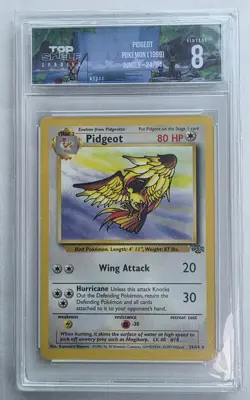 Pokemon Pidgeot 24/64 Non-Holo Rare Unlimited Jungle Set MP Vintage Card TCG Vtg - Image 1
