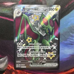 Pokemon TCG Paldean Fates Noivern EX Shiny Ultra Rare Card 220/091 - Image 1