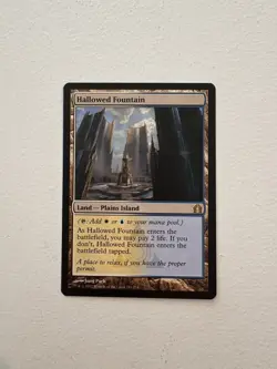 Hallowed Fountain (Return to Ravnica) - Near Mint (NM) -Magic the Gathering -MTG - Image 1