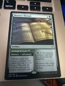 Monster Manual Commander Legends: Battle for Baldur's Gate Regular Mtg - Image 1