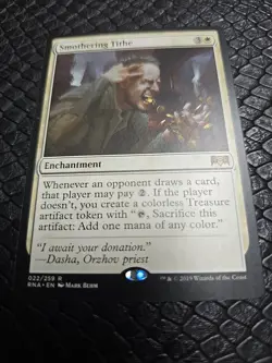 Smothering Tithe Ravnica Allegiance Regular mtg NM - Image 1