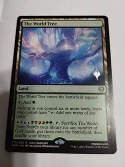 The World Tree - Regular Rare PROMO - Kaldheim KHM 275/285 - FREE SHIPPING - Image 1