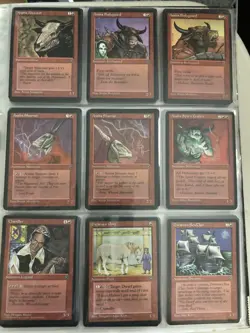 Magic the gathering Homelands complete set MTG 1995 - Image 4
