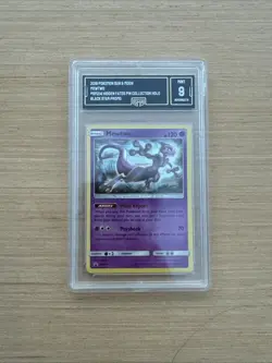 2019 POKEMON SM BLACK STAR PROMO HIDDEN FATES PIN COLL #SM214 MEWTWO-HOLO GMA 9 - Image 1