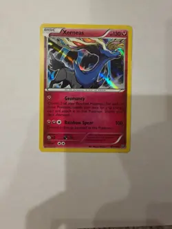 Xerneas 81/114 Pokemon TCG Steam Siege Holo Rare NM - Image 3