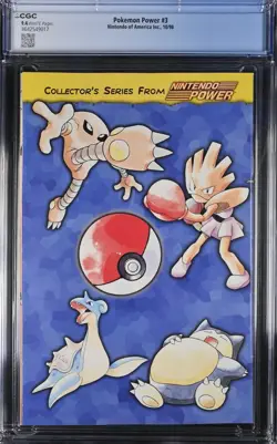 NINTENDO POKEMON POWER #3 - CGC 9.4 - NM - HIGHEST GRADED!! GENGAR COVER - Image 2