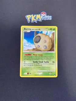 Pokemon TCG Burmy Pop Series 7 12/17 Regular LP. - Image 1