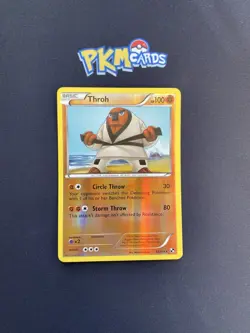Pokemon TCG Throh Black & White 61/114 Reverse Holo Rare LP. - Image 1