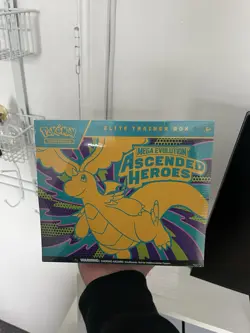Pokemon Ascended Heroes Elite Trainer Box Brand New And Sealed In Hand - Image 1
