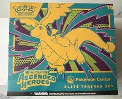 Pokemon TCG: Mega Evolution-Ascended Heroes Pokemon Center Elite Trainer Box - Image 1