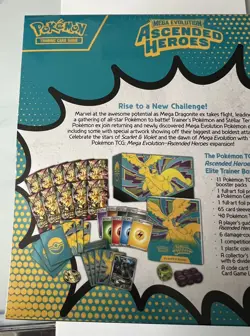 Pokemon TCG: Mega Evolution-Ascended Heroes Pokemon Center Elite Trainer Box - Image 4