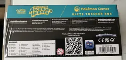 Pokemon TCG: Mega Evolution-Ascended Heroes Pokemon Center Elite Trainer Box - Image 5