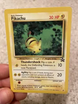 Pokemon TCG Pikachu Pikachu World Collection 27 Regular Promo Promo - Image 1