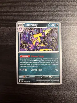Pokemon Phantasmal Flames 068/094 NON Holo Rare Toxtricity DECK EXCLUSIVE - Image 1
