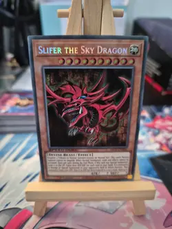 Slifer the Sky Dragon SBC1-ENH01 Secret Rare YuGiOh - Image 1