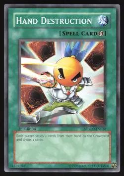 Hand Destruction - SDMM-EN028 - Common - 1st Edition Yugioh - Image 1