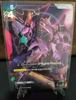 [ENGLISH] Gundam Card Game Xi Gundam (Flight Form) GD03-036 R+ Alt Art Foil - Image 1