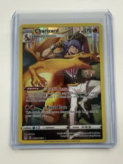Pokemon Charizard TG03/TG30 Swsh11 Lost Origin Ultra Rare Full Art Holo Card - Image 1