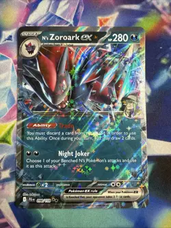N's Zoroark ex - 098/159 - Double Rare - Journey Together - Pokemon Card - NM/M - Image 1