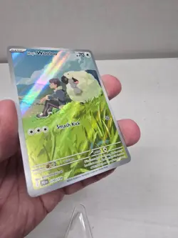 Pokemon Card TCG: HOP’S WOOLOO 170/159 Journey Together Illustration Rare IR NM - Image 2