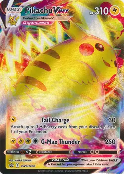 UR-01 Holo Pikachu VMAX SWSH286 Promo SWSH: Sword & Shield Promo Cards - Image 1