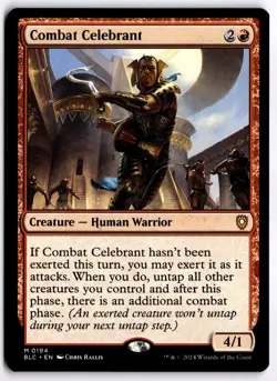 Combat Celebrant NM BLC Commander: Bloomburrow MTG - Image 1